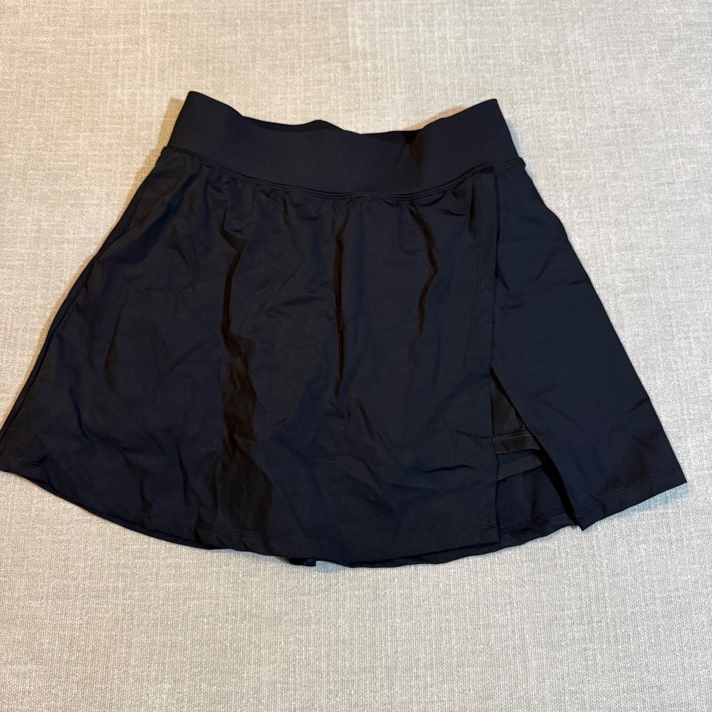Ewedoos Black Tennis Skort Small Athletic Golf Skirt Shorts Activewear Workout